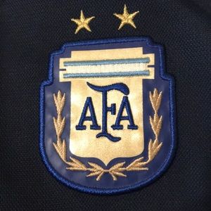 Adidas AFA Argentina Soccer Zip Up